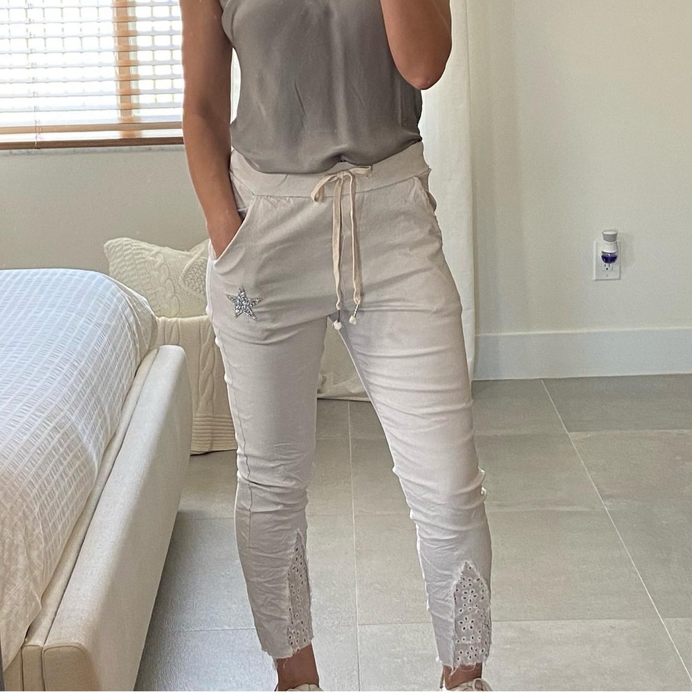 Beige jogger